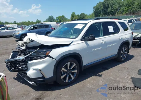 2023 Honda Pilot Awd Elite из США, поврежденный, VIN 5FNYG1H85PB025485